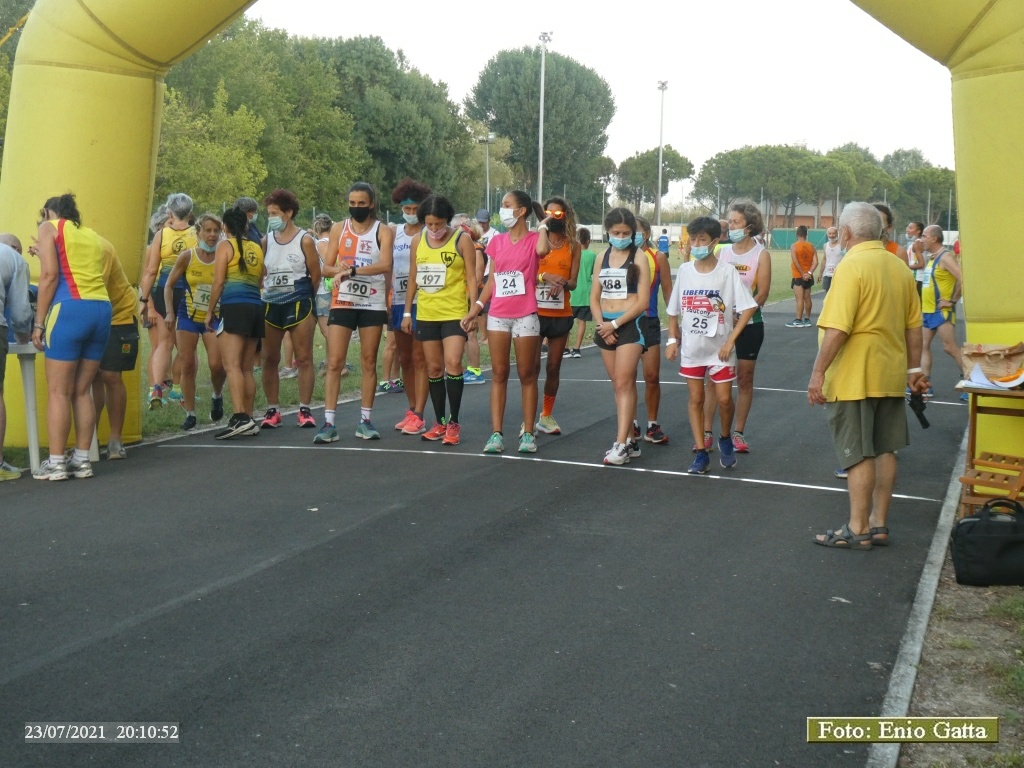 Cotignola: Staffetta 4x1,3 - 23 luglio 2021